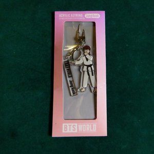 New BTS World Jung Kook Another Story Acryllic Key Chain KPop